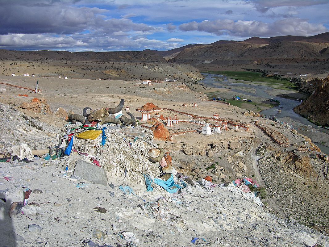 Tibet Kailash 06 Tirthapuri 11 View From Pass On Kora